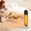 Home Space Heater, Portable Electric Heaters with 45 Degree Oscillation, Remote Control, 24H Timer and Overheating Protection, 1500W/1000W